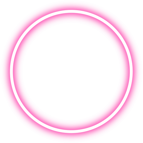 Pink  Neon Circle