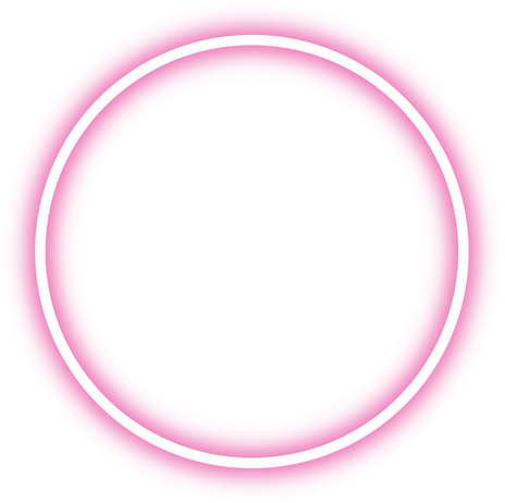 Pink  Neon Circle